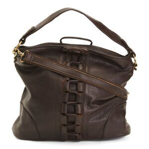AMERILEATHER Leather Mendy Crossbody